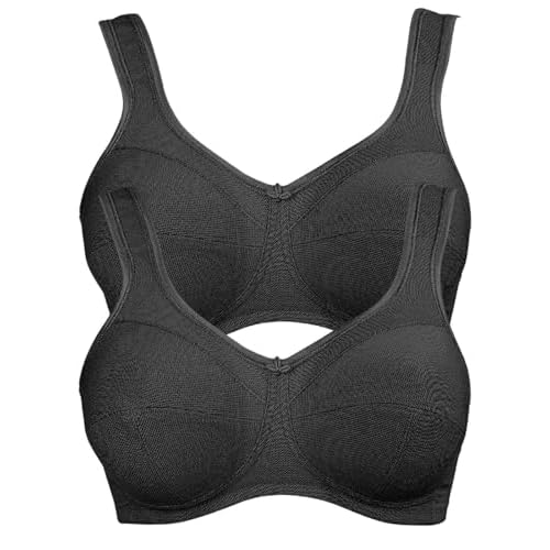 Anita 2er Sparpack Entlastungs BH JANA 5427 Gr. 120F in 1xschwarz 1xschwarz
