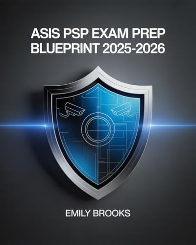 ASIS PSP Exam Prep Blueprint 2025–2026: Comprehensive Study Guide with Practice Questions and Test Strategies for the Physical Security Professional Certification