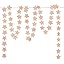 Amazon.com: Glitter Black Star Hanging Garland - Twinkle Paper Star ...