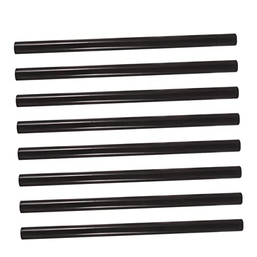 Housoutil 24PCS Black Hot Glue Sticks Adhesive Rods for DIY Projects Office Store Use Strong Adhesion Quick Melting No Odor for Crafting Repairs