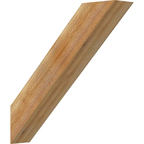 Ekena Millwork BRC04X20X20TRA00RWR 4"W x 20"D x 20"H Traditional Rough Sawn Knee Brace, Western Red Cedar