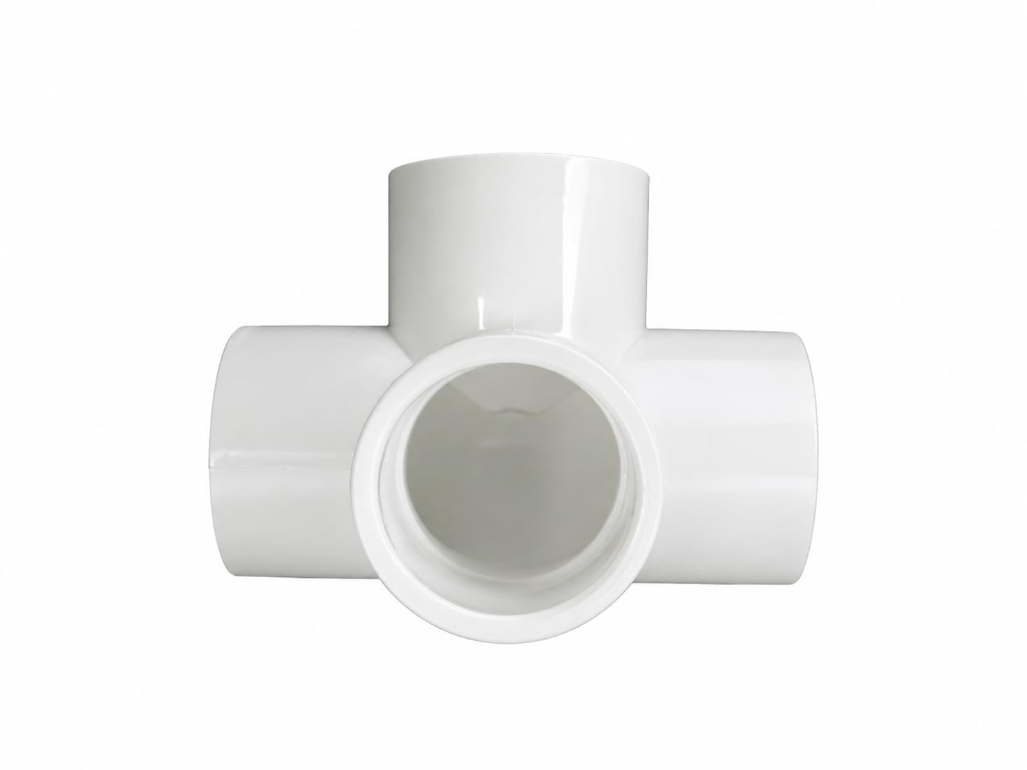 UPVC 4-Way Cross Connector 1 Inch (32mm) White Pipe Fitting | Heavy-Duty PVC Joint for Greenhouse Frames, DIY Furniture, Garden Structures, Plumbing & Home Projects,(pack of 1)-image-40