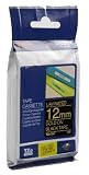 Brother TZ334 Nastro per Etichettatura, 12 mm, Oro su Nero