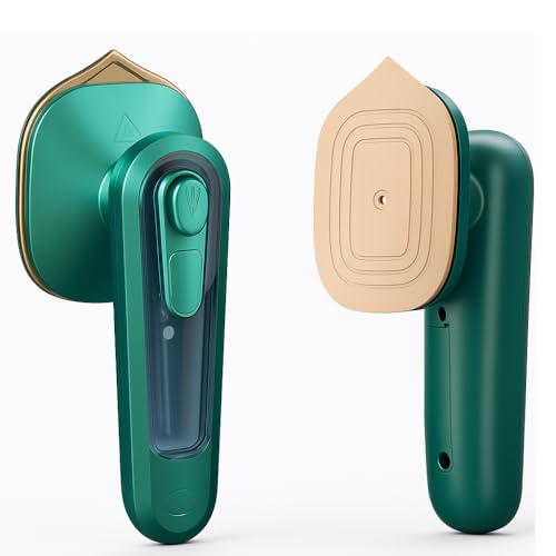 Mini Ferro de Passar Roupa Cabe na Mala Mochila Bolsa de Viagem Compacto Portátil a Vapor Úmido com Borrifador Leve (Bivolt) - Premium