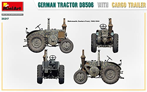 Tracteur allemand D8506 MiniArt 35317 : le kit 1/35 sans défaut d'ajustement - 6