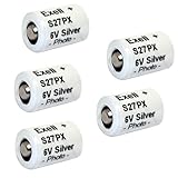 5pc Exell S27PX 6V Silver Oxide Battery EPX27 V27PX 4NR43 KX27 HS3C