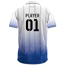 Dika Sports Custom Jersey for Kids Cricket t-Shirt Team Colors Sports Jersey for Men performax t Shirts for Men | 2 Year to 5XL White gallery image