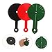 Happyyami 3pcs Billiard Aim Training Pad Pool Aim Trainer Pad Pool Table Trainer Mat Cotton Fabric Tool