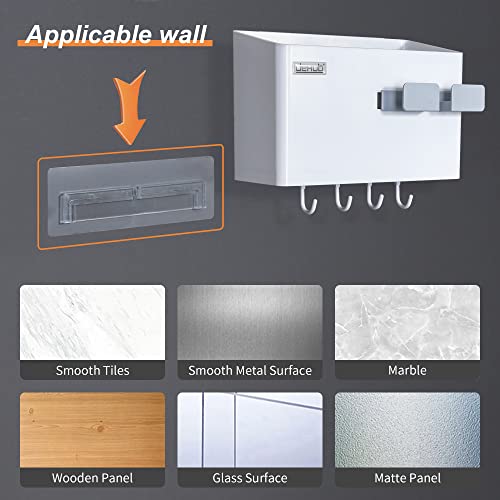 Hair Dryer Holder Wall Mounted, Hair Tools And Styling Organizer For Bathroom , Bathroom Supplies Storage Vanity Caddy For Blow Dryer Curling Wand Hair Straightener Brushes #TOP4