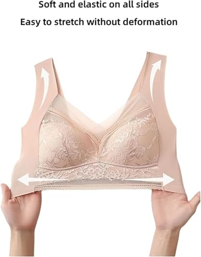 The Pink Galaxy Bra, hepinkgalaxy Seamless Sexy Push Up Wireless, Soft Breathable Full CoverageBra3