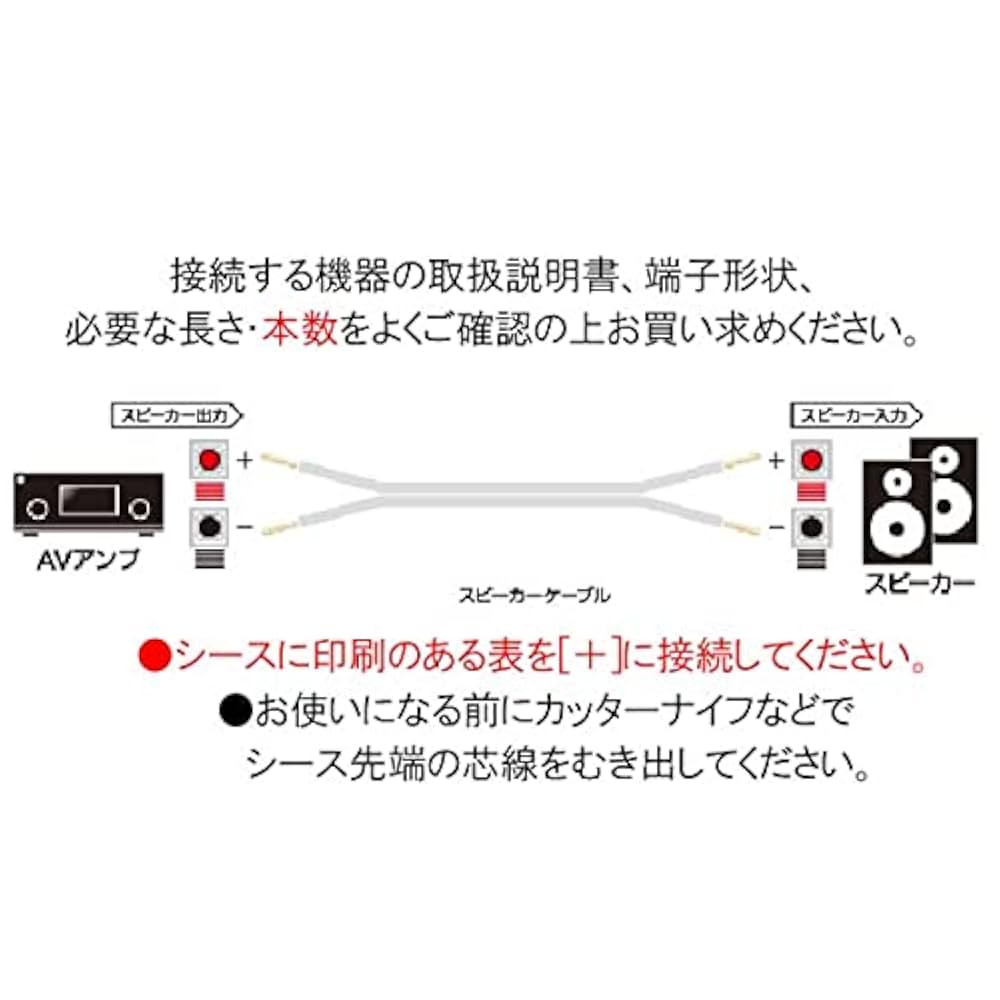 audio-technicaAT365S 200mスピーカーケーブル AT365S｜AVアクセサリー：ケーブル｜オーディオテクニカ