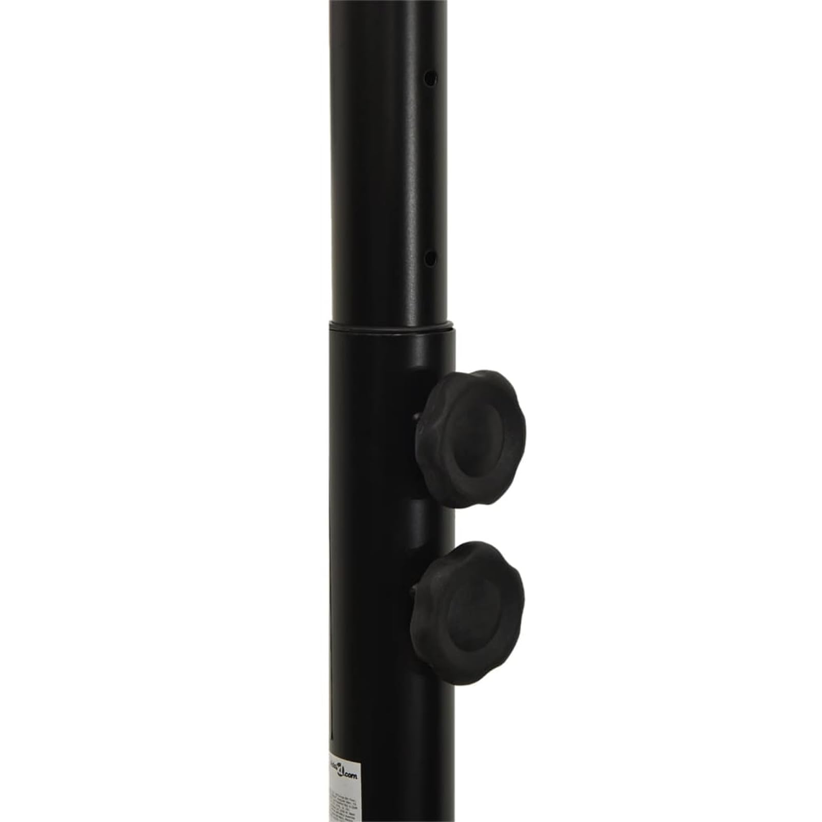 ShGaxin Kosz do koszykówki, kosze na strąki, obręcz do koszykówki, kosz zewnętrzny, kosz ścienny, czarny polietylen 216-250 cm