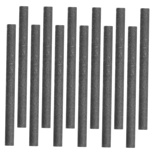 Beatifufu 8mm Graphite Electrode Carbon Rods Conductive Stir Bars Heavy Duty Graphite Mixing Sticks for Metal Melting
