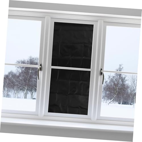 Cortinas opacas sin taladro HAWILLOSCH para pisos de alquiler y ventanas sin persianas 5