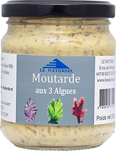 Moutarde aux 3 algues, 200 g Cover
