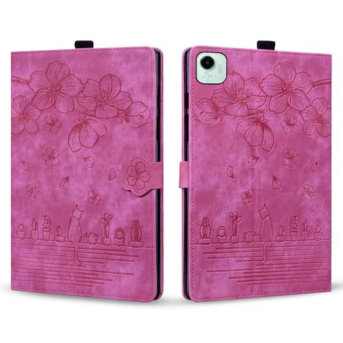 Housse tablette Honor Pad X9a 11.5 cuir gaufré finition luxe