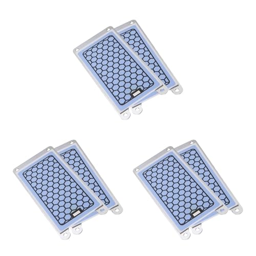 Generador de ozono portátil de 6 piezas, ozonizador de doble placa integrada, purificador de aire y agua.