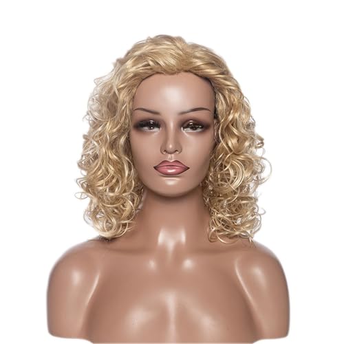 Perruque cheveux bouclés rétro style fête pour changer de look en soirée