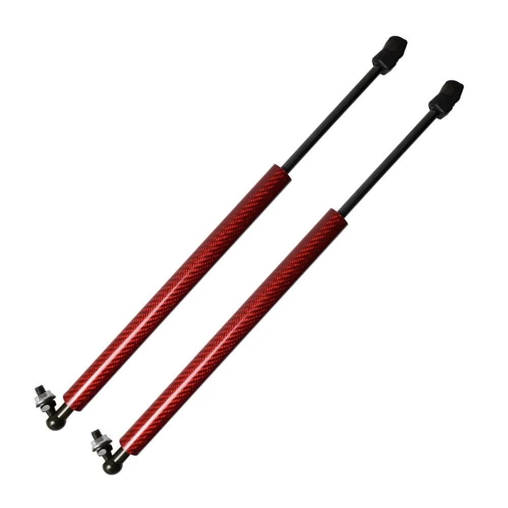 Gasveer Voor KIA Voor RIO Voor JB 2005-2011 Motorkap Motorkap Wijzigen Gasveren Koolstofvezel Schokdemper Lift Ondersteunt Auto-Styling Absorber Motorkap (Kleur : Black carbon fiber