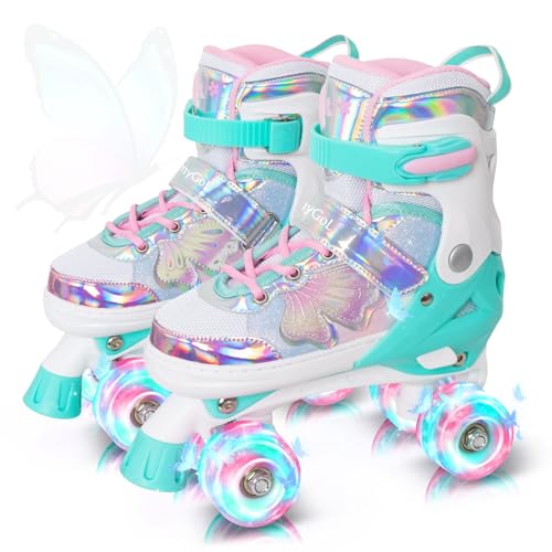 MammyGol Adjustable Butterfly Roller Skates