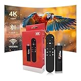 4K HDR Smart TV Stick, Ultra-Portable Android 13 Media Player, Dual-Band 5G WiFi & Voice Remote 2GB RAM 16GB ROM H313 Quad-Core for Home Theaters and Smart TV Upgrades