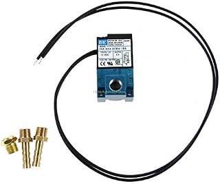 MAC 3 Port Electronic Boost Control Solenoid Valve 35A-ACA-DDBA-1BA with Brass Silencer DC12V