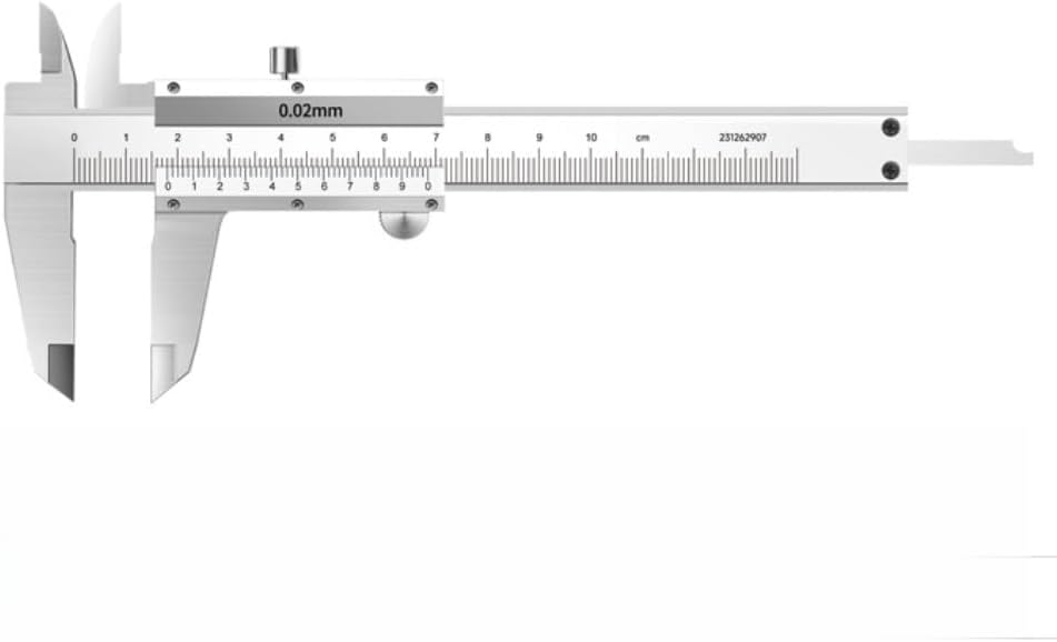 Mini Metal Vernier Caliper 0.100mm with Depth Gauge Compact and Design for Accurate Thickness Depth and Diameter Measurements