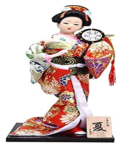 Poupée japonaise RLKHXBS ornement de bureau et terrasse extérieure