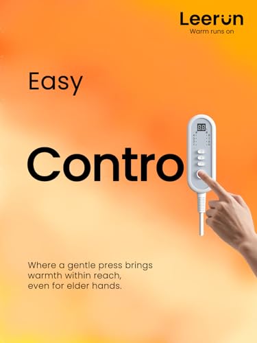 Electric Heated Blanket King, Ultra‑Cozy Premium Flannel & Sherpa, Even Heat Distribution & Stable Temp, 1–10H Auto‑Off, 8 Temps (86–125.6°F), Overheat Protection, Ideal Gifts for Grandma