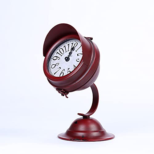 Reloj de mesa retro JFDBGU para transformar estanterías vacías en espacios con estilo 5
