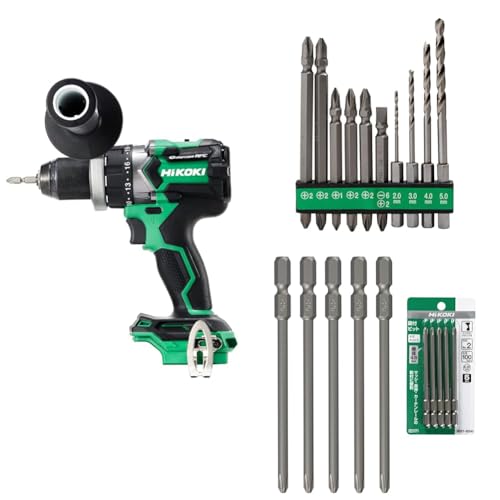 �y�Z�b�g�����z HiKOKI(�n�C�R�[�L) 18V�[�d���h���C�o�h���� DS18DC(NN) + �r�b�g�Z�b�g(10�{��) 0040-1000 + �v���X�r�b�gNo.2(5�{��) 0031-9390