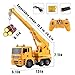 WANZRXX 15 Channel RC Crane 1/20 Remote Control Construction Vehicle Extendable Crane Arm 2.4G Fully Functional Engineering Truck Toy Hook Up and Down Tractor Toy with Light & Sound 2 Batteries