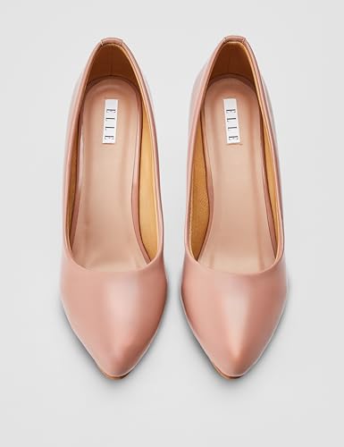 Image of ELLE Women's Solid Stiletto Heel Slip-On Pumps