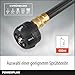 Powerplus Dual Power Akku-Hochdruckreiniger POWDPG80621-20 V Terrassenreiniger, Start/Stopp-Funktion, 25 Bar Druck, inkl. Batterie und Ladegerät