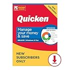 Quicken Deluxe for New Subscribers, Take control of your personal finances and investments| 1 Year [PC/Mac Online Code]