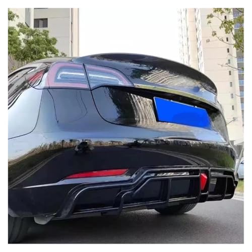 Diffuseur de pare-chocs arrière Tesla Model 3 pour masquer les rayures - 4