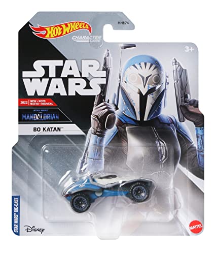 Star Wars Hot Wheels Character Cars Bo Katan Diecast Car