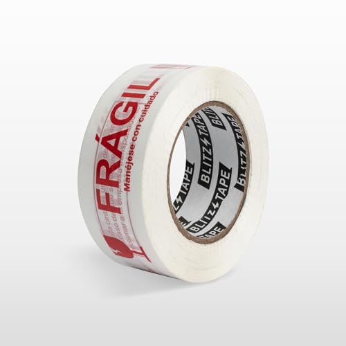 Mejores precios y opiniones de Cinta preventiva - solo los mejores. 27 Packsys Cinta Adhesiva Empaques y Envíos Con Texto Frágil 48mm x 150m Ideal Para El Cerrado De Cajas Con Cuidado Especial (1 pieza)