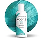 Adore Semi Permanent Hair Color (195 Jade) | Vegan & Cruelty-Free Green Hair Dye | No Ammonia, No Peroxide, No Alcohol | 4 Fl Oz