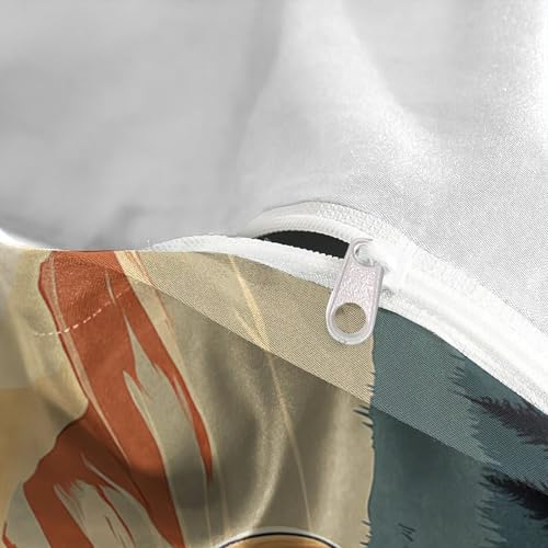 Housse de couette éléphant King en microfibre premium douce et durable - 8