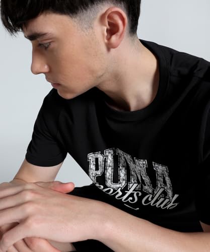 Puma Unisex Puma Class Graphic Tee T-Shirts, Puma Black, – Ansicht 6