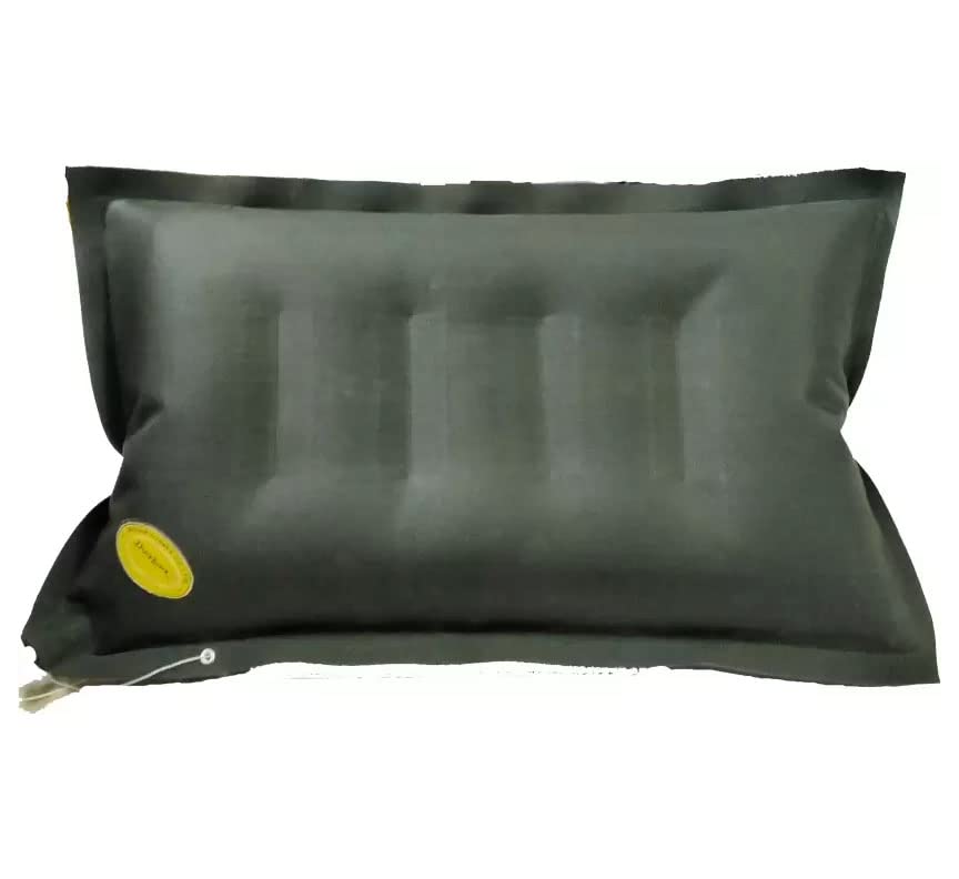 Duckback Sleeping Pillow for Travelling Flight Pillow/Travel Accessories/Air Pilo,Green-image-32