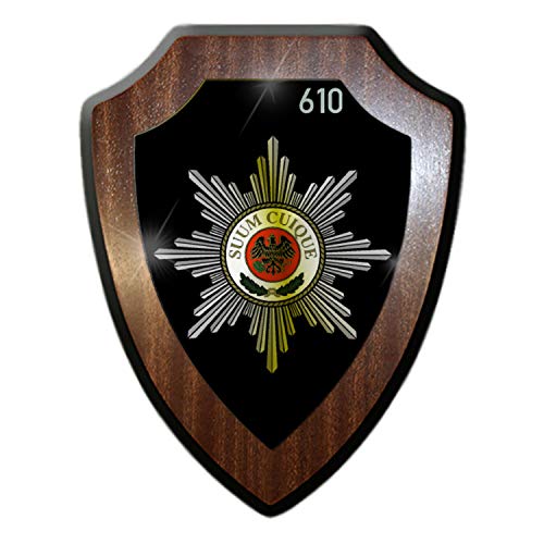 Copytec Wappenschild - FJgBtl 610 Feldjägerbataillon BW Military Police Feldjäger