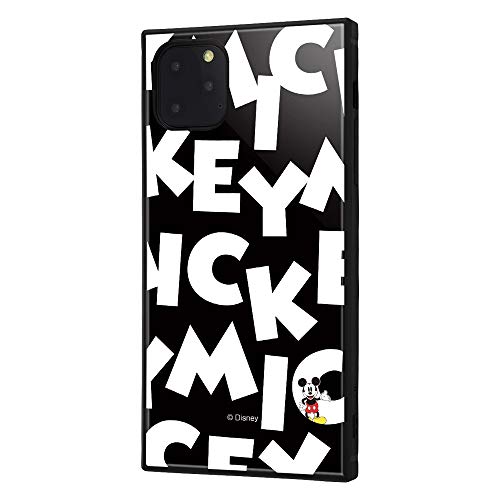 iPhone 11 Pro Max ケース, カバー ディズニー 耐衝撃 ストラップ ホール付き ハイブリッドケース KAKU/ミッキーマウス/I AM IQ-DP22K3TB/MK007