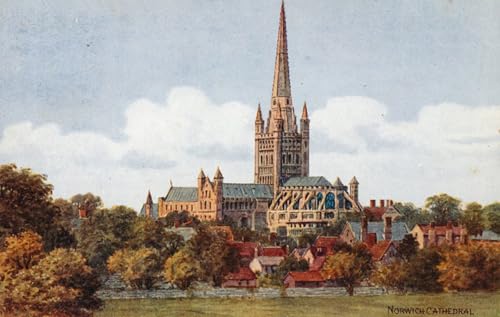 Lienzo de la Catedral de Norwich 60x90cm para transformar paredes de oficina y despachos