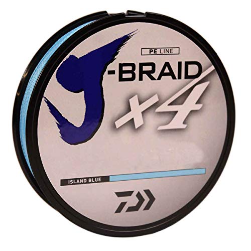 DAIWA J-Braid 4X ligne de pêche ultra résistante à l'abrasion 150 yd