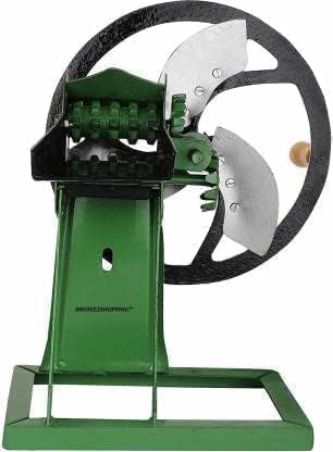Generic Iron Saag Cutter Chopper for Kitchen | Vegetable Chopper | Vegetable Cutter | Palak, Leaves Cutter | Export Quality for Home and Business People (Manual Toka) Iron Saag Cutter, Medium, Green