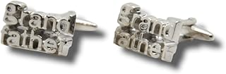 Marco Capelli Stainless Steel Cufflinks For Men Grand Father