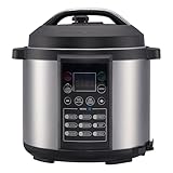 Programmable Digital Pressure Cooker, 6 Quart