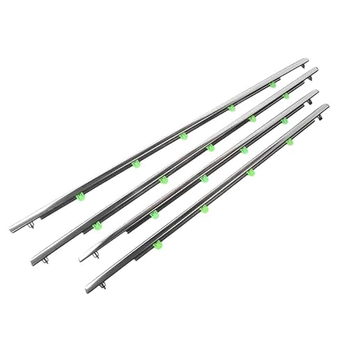 Car Window Weather Strip Car Window Moulding Trim Weatherstrips Seal for CR-V for CRV 2007-2011(A Set (4pcs))
